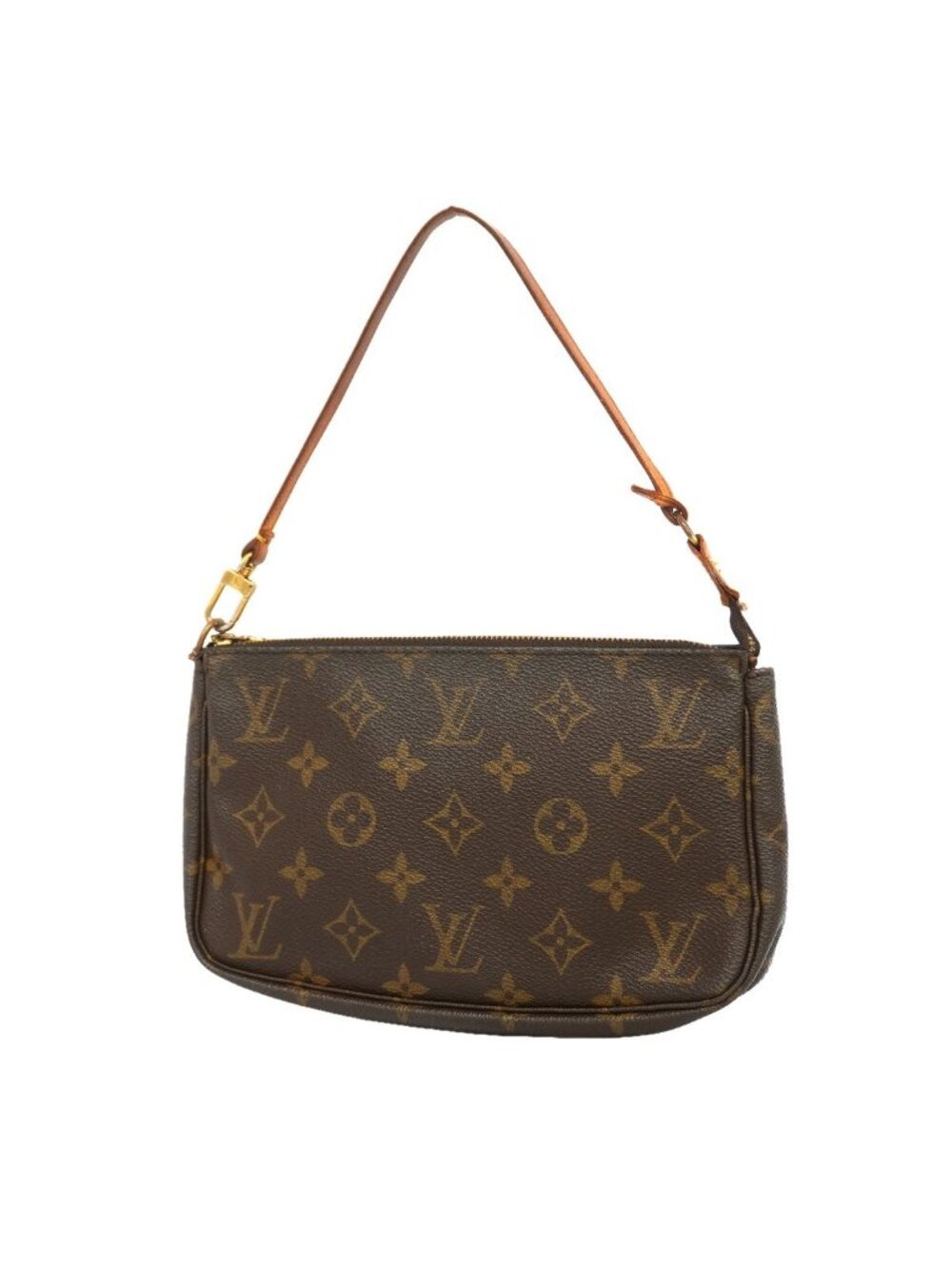 Louis Vuitton Pouch Monogram Pochette Accessoires Brown